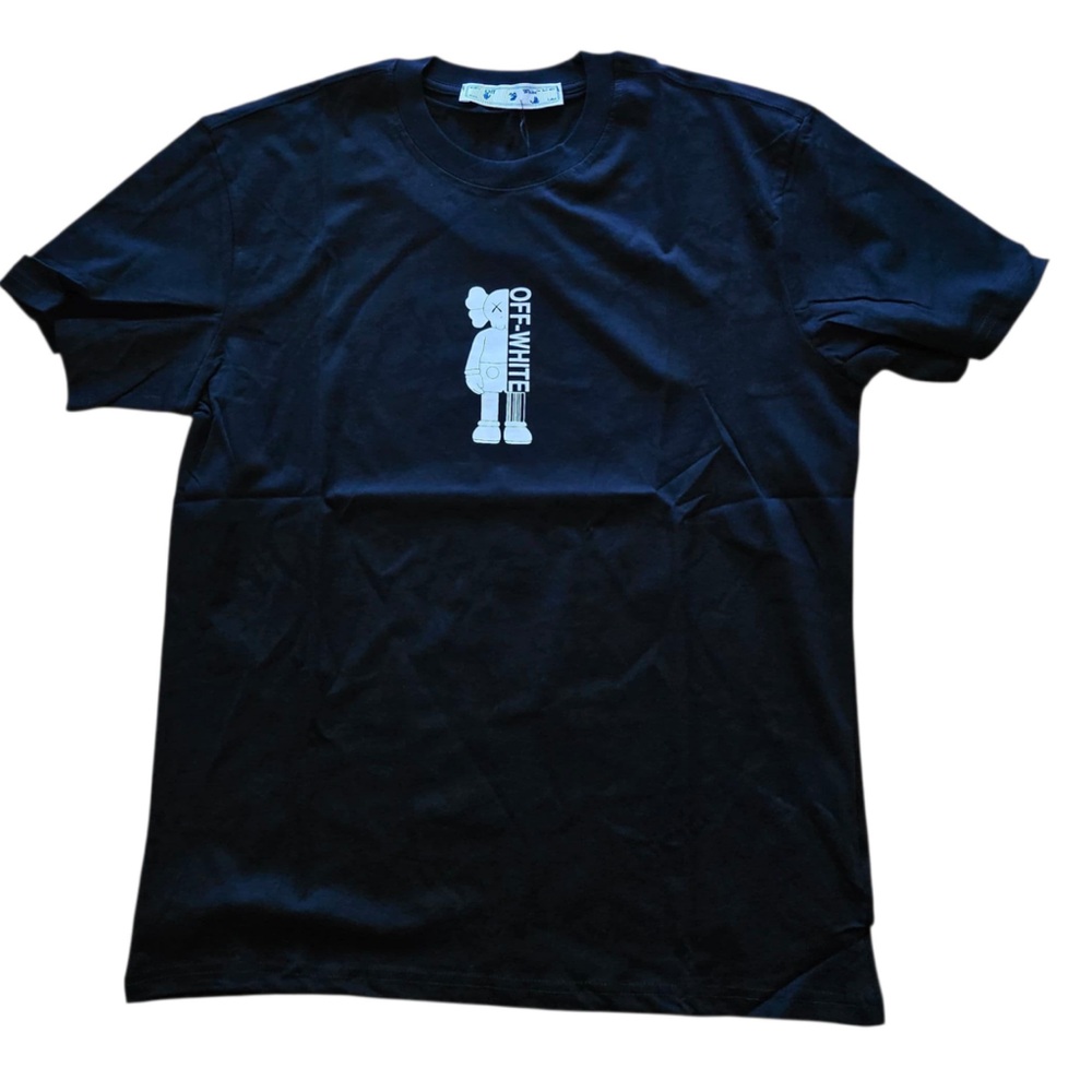 Off-White Black Graphic Men's T-Shirt Men’s Size XL